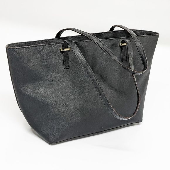 Kate Spade Cedar Street Harmony Black Leather Tote - Picture 7 of 8